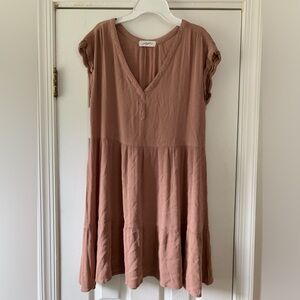 Carly Jean Los Angeles “Ariana” Dress in Rose